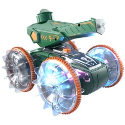 2.4G RC Amphibious Car 4WD Water Gun Vehicle Waterproof RC Tank With Light -Children Toys Sale main 05 112501f1 2acc 4b8c 8c4c 8c4d70a141a7