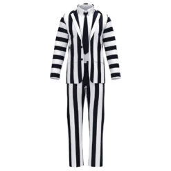 Men's Betelgeuse Costume Black And White Striped Suit Jacket Pants Shirts Outfit For Halloween Cosplay 16 Men's Betelgeuse Costume Black And White Striped Suit Jacket Pants Shirts Outfit For Halloween Cosplay -Children Toys Sale main 05 834bd150 8e69 4ae2 808c e89e28f1778b
