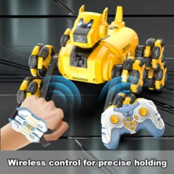 Kids RC Robot 2.4G Electric Robot Dog Eight-wheel Stunt Car Dual Control Spray Car Toys 15 Kids RC Robot 2.4G Electric Robot Dog Eight-wheel Stunt Car Dual Control Spray Car Toys -Children Toys Sale main 05 edfaf05e 25cc 49ac a807 673352917f33