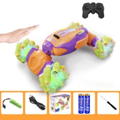 2.4G Remote Control Stunt Car 360° Twisting Car Dual Control With Cool Light -Children Toys Sale main 07 02843c70 ba96 4c6d 8298 7592b2cd4847