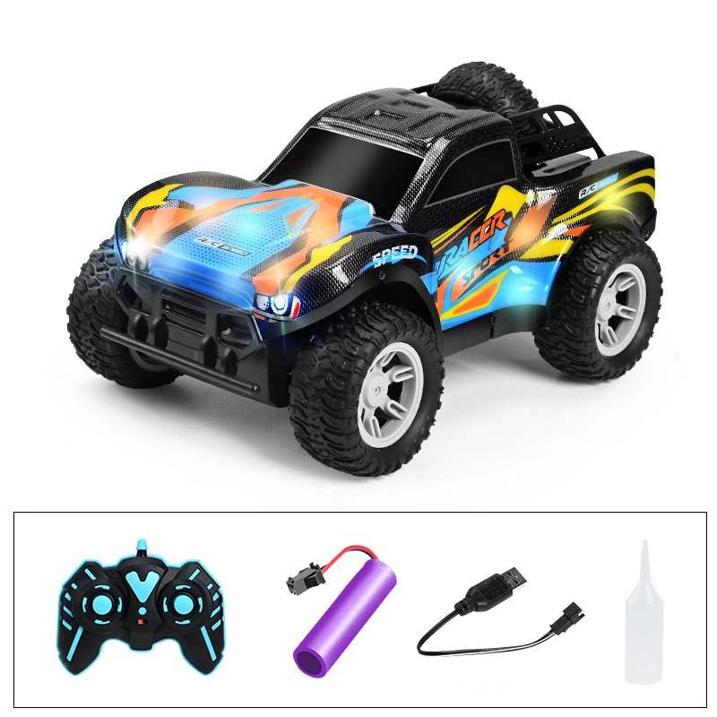 4WD RC Off-road Vehicle 2.4G Fast Remote ControlDrift Car Double Spray Electric Car Toy 2 4WD RC Off-road Vehicle 2.4G Fast Remote ControlDrift Car Double Spray Electric Car Toy - Image 2