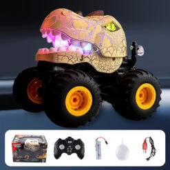 2.4G Dinosaur RC Car 360° Stunt Spray Car Monster Climbing Truck Electric Remote Control Toy Cool Light -Children Toys Sale main 07 a677cc45 537d 496f a8f4 8b4848aeae8f