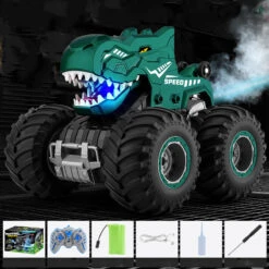 2.4Ghz Dino Remote Control Car 4WD Spray Stunt Car Climbing Off-road Car Toy -Children Toys Sale main 07 af0b1563 221e 4985 b4d4 24c361effa2e