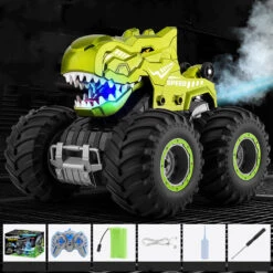 2.4Ghz Dino Remote Control Car 4WD Spray Stunt Car Climbing Off-road Car Toy -Children Toys Sale main 09 24b2c0d3 c50d 426e a3d9 7d87afffd424
