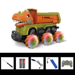 2.4G Dino Remote Control Car 9CH RC Engineering Vehicle Excavator Crane Dump Truck Mixer Truck Toy 12 2.4G Dino Remote Control Car 9CH RC Engineering Vehicle Excavator Crane Dump Truck Mixer Truck Toy -Children Toys Sale main 12 00d2fc5f 6901 4b6c 8dfe dac7179c607c