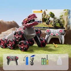 2.4G Remote Control Car Jurassic Dino 360° Stunt Car Spray Climbing Car For Kids -Children Toys Sale main 3 b47f114e 0abe 4257 bc6a a544c81ebcb0