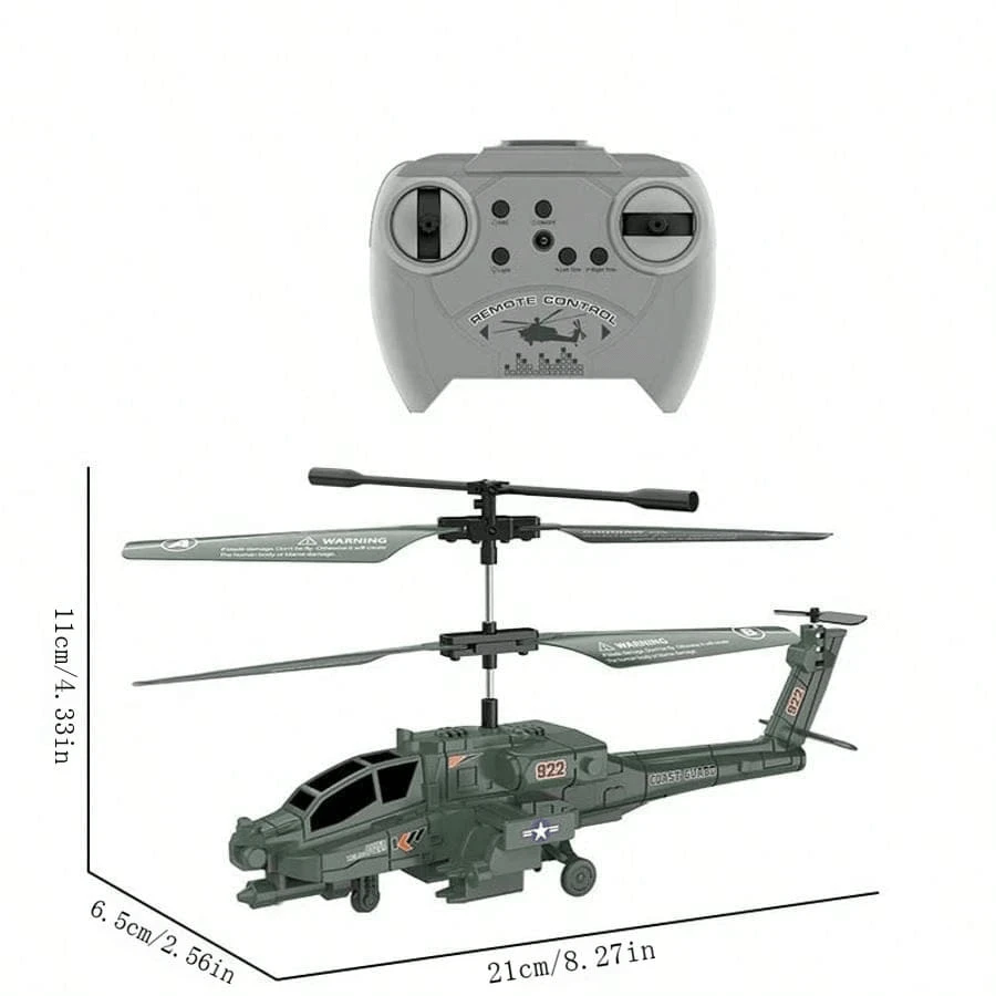 Remote Control Helicopter With Gyroscope & LED Light Armed Model Kids Flying Toys 7 Remote Control Helicopter With Gyroscope & LED Light Armed Model Kids Flying Toys - Image 7