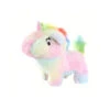 Unicorn Plush Toy Talking Wagging Nodding Educational Doll Electric Animal Interactive Animated Toy For Toddler