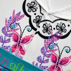 Girls Mirabel Cosplay Dress High Low Iregular Hem Fashion Kids Movie Costume -Children Toys Sale mirabel dress 4