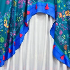 Girls Mirabel Cosplay Dress High Low Iregular Hem Fashion Kids Movie Costume -Children Toys Sale mirabel dress 5