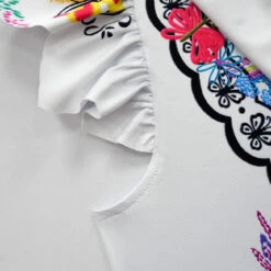 Girls Mirabel Cosplay Dress High Low Iregular Hem Fashion Kids Movie Costume -Children Toys Sale mirabel dress 7