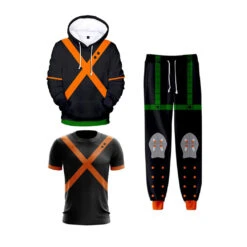 Anime MHA Katsuki Bakugo Costume Bakugo Cosplay Hoodie Pants And T-shirt 18 Anime MHA Katsuki Bakugo Costume Bakugo Cosplay Hoodie Pants And T-shirt -Children Toys Sale my hero academia katsuki bakugo costume 3pcs