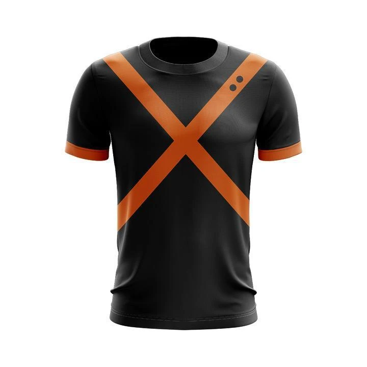 Anime MHA Katsuki Bakugo Costume Bakugo Cosplay Hoodie Pants And T-shirt 11 Anime MHA Katsuki Bakugo Costume Bakugo Cosplay Hoodie Pants And T-shirt - Image 11