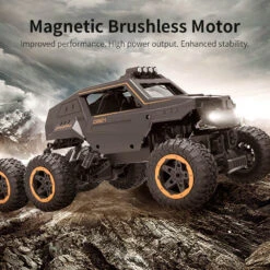 Kids 6 Wheels RC Car Reomote Control Monster Truck Dual Motors Two Speed Off-road Truck -Children Toys Sale off road rc cars trucks 1