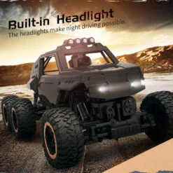 Kids 6 Wheels RC Car Reomote Control Monster Truck Dual Motors Two Speed Off-road Truck -Children Toys Sale off road rc cars trucks 9