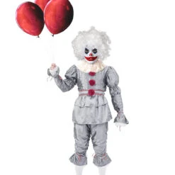 Clown Costume It Dancing Clown Role Playing Sets Joker Halloween Outfit For Kids Adults -Children Toys Sale pennywise joker costume