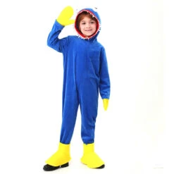 Kids Hagi Wagi Costume Boys Girls Game Cosplay Pajamas With Gloves And Shoes Covers Halloween Cosplay Outfits -Children Toys Sale poppy playtime cosplay costume 3