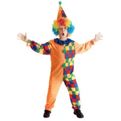 Kids Boys Halloween Clown Costume Cosplay Suit Set Stage Performance Wear -Children Toys Sale product image 1009893532