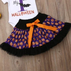 Baby Girls Halloween Romper Tutu Dress Headband Outfits 3PCS 9 Baby Girls Halloween Romper Tutu Dress Headband Outfits 3PCS -Children Toys Sale product image 1091446686