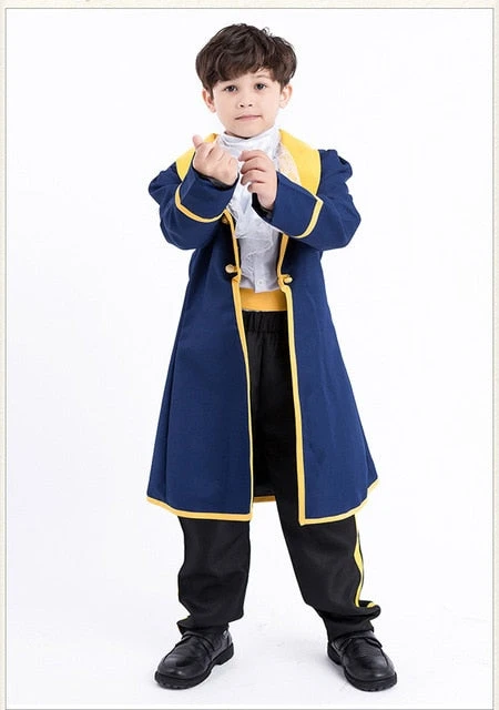 Boy Purim European Kings Prince Costume Carnival Fancy Wear 3 Boy Purim European Kings Prince Costume Carnival Fancy Wear - Image 3
