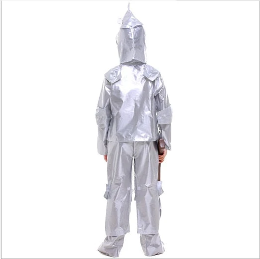 Boy Purim The Wizard Tin Man Cosplay Halloween Carnival Costume 5 Boy Purim The Wizard Tin Man Cosplay Halloween Carnival Costume - Image 5