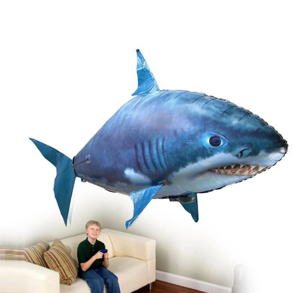 Remote Control Shark Toys RC Air Swimming Fish Toy RC Flying Air Balloons Remote Control Animals Nemo Clown Gifts For Children 2 Remote Control Shark Toys RC Air Swimming Fish Toy RC Flying Air Balloons Remote Control Animals Nemo Clown Gifts For Children - Image 2