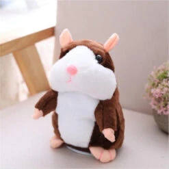 Talking Hamster Falante Mouse Pet Plush Toy Cute Talking Sound Record Educational Stuffed Doll -Children Toys Sale product image 1386526699
