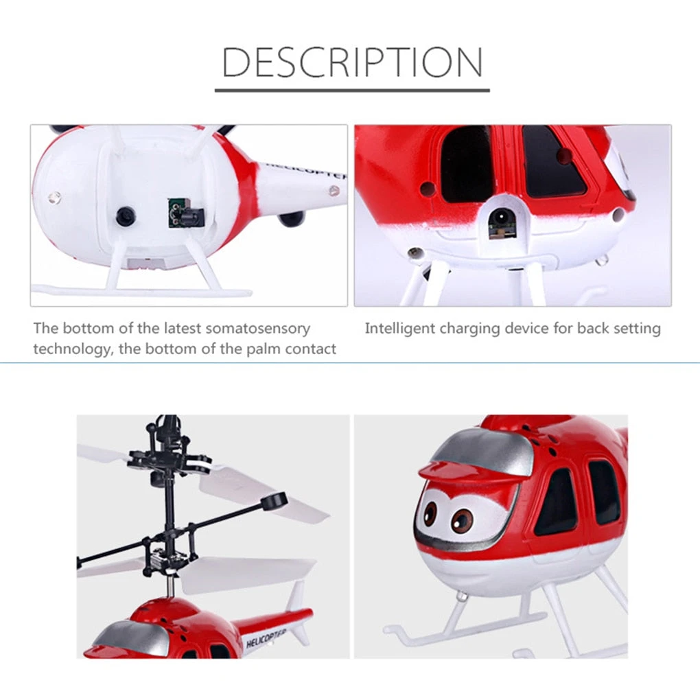 Induction RC Helicopter Flying Toys Cartoon Remote Control Drone Kids Plane Toys 10 Induction RC Helicopter Flying Toys Cartoon Remote Control Drone Kids Plane Toys - Image 10