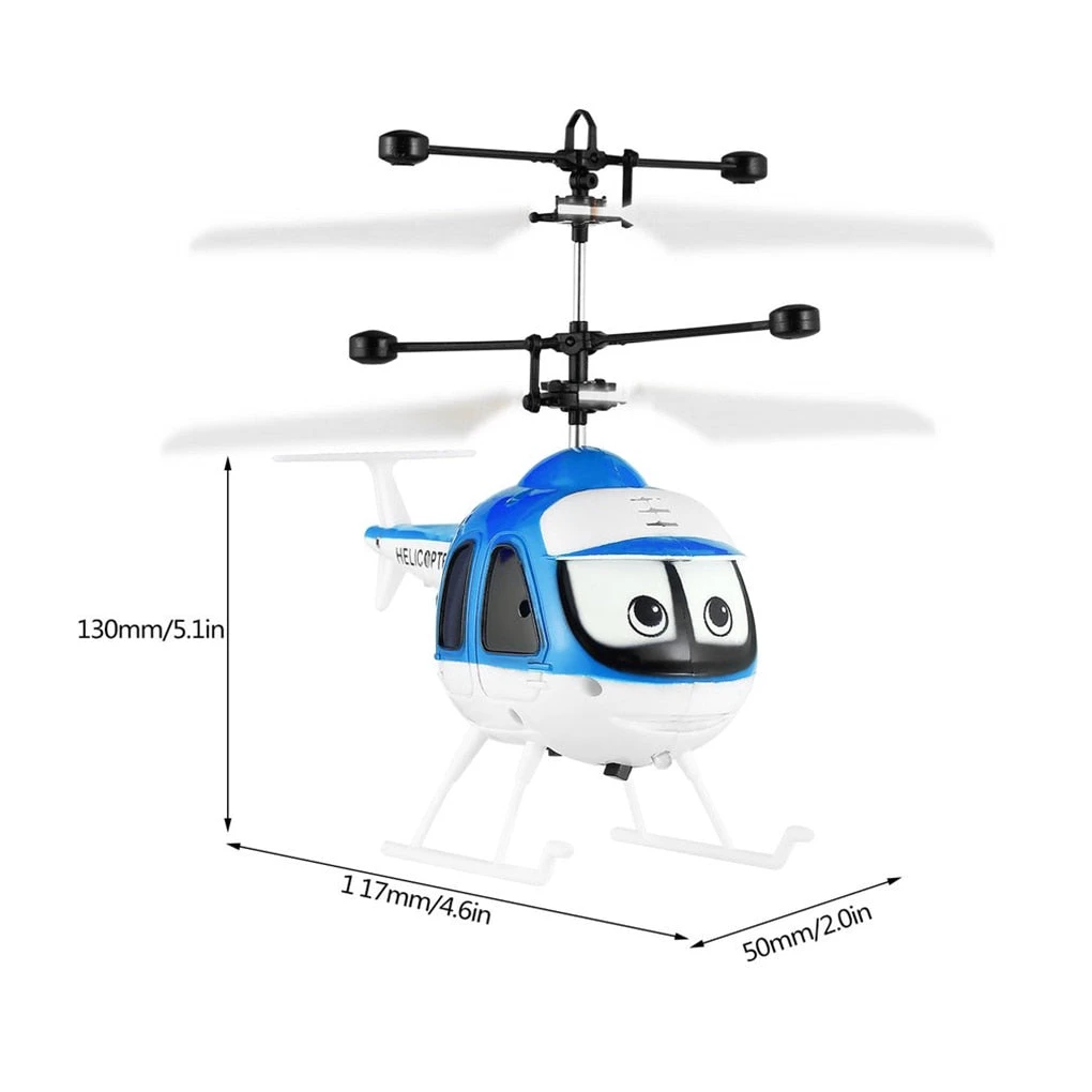 Induction RC Helicopter Flying Toys Cartoon Remote Control Drone Kids Plane Toys 11 Induction RC Helicopter Flying Toys Cartoon Remote Control Drone Kids Plane Toys - Image 11