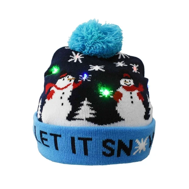 Christmas LED Hat Light Up Knitted Beanie Holiday Hat, Best Christmas Gift For Kids Adults 10 Christmas LED Hat Light Up Knitted Beanie Holiday Hat, Best Christmas Gift For Kids Adults - Image 10
