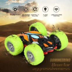 3D RC Stunt Car High Speed Tumbling Crawler Vehicle 360 Degree Flips Double Sided Rotating Tumbling RC Car Radio Control Toy Car 28 3D RC Stunt Car High Speed Tumbling Crawler Vehicle 360 Degree Flips Double Sided Rotating Tumbling RC Car Radio Control Toy Car -Children Toys Sale product image 1674552057