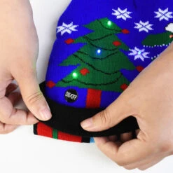 Christmas LED Hat Light Up Knitted Beanie Holiday Hat, Best Christmas Gift For Kids Adults 18 Christmas LED Hat Light Up Knitted Beanie Holiday Hat, Best Christmas Gift For Kids Adults -Children Toys Sale product image 1736360681