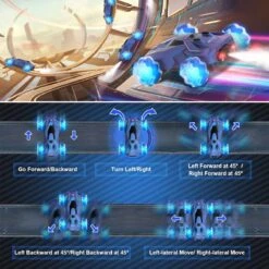 1:24 High Speed 4WD RC Car Remote Control Stunt Vehicles Drift Racing Toys -Children Toys Sale product image 1899732159