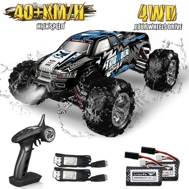 RC Car 40KM/H High Speed Racing Remote Control Car Truck 4WD Off Road Monster Trucks Climbing Vehicle 2 RC Car 40KM/H High Speed Racing Remote Control Car Truck 4WD Off Road Monster Trucks Climbing Vehicle - Image 2