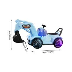Kids Excavator Toy Music Light Engineering Vehicle Toy Electric Toy Car For Girls Boy Outdoor Fun Kids Toys -Children Toys Sale product image 1977140019