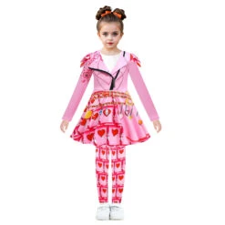 Girls Queen Of Hearts Costume The Rise Of Red Bridget Pink Dress Pants And Wig For Halloween Carnival -Children Toys Sale queen of hearts costume 5bb7fe88 3cd8 4827 a6d2 c7a6b0c007c0