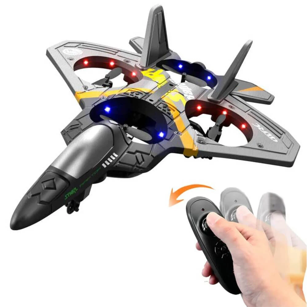 Kids RC Airplane Drone 2.4G Remote Control Aircraft With Gravity Sensing Stunt Spin Jet 11 Kids RC Airplane Drone 2.4G Remote Control Aircraft With Gravity Sensing Stunt Spin Jet - Image 11