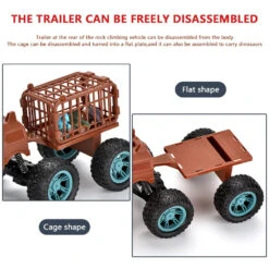 6WD RC Dinosaur Car Remote Control Carrier Truck Dinosaur Toy With Small Dinos For Children Kids Gift 22 6WD RC Dinosaur Car Remote Control Carrier Truck Dinosaur Toy With Small Dinos For Children Kids Gift -Children Toys Sale rc dinosaur transport car 4