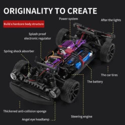 1/16 RC Drift Cars 35KM/H Fast RC Car 4WD Retro RC Racing Trucks Muscle Drag Car With Fantastic Headlights 19 1/16 RC Drift Cars 35KM/H Fast RC Car 4WD Retro RC Racing Trucks Muscle Drag Car With Fantastic Headlights -Children Toys Sale rc drift racing car 2