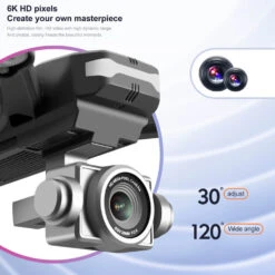 Mini Drone With Camera For Kids 6K Remote Control FPV Quadcopter With Gesture Sensing For Beginners -Children Toys Sale rc drone with camera 17