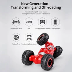 RC Cars For Kids - 1:16 RC Twist Car 4WD Rechargable Remote Control Climber RC Car 16 RC Cars For Kids - 1:16 RC Twist Car 4WD Rechargable Remote Control Climber RC Car -Children Toys Sale rc climbing transforming remote control twist monster truck 2