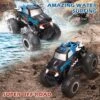 Amphibious RC Car 1/16 Remote Control Off-Road Waterproof Vehicle RC Monster Truck