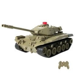 Remote Control Tank RC Vehicle Full-Function Stunt Car With Movable Turret For Kids -Children Toys Sale remote control battle tank 6
