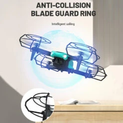 RC Drone With Dual Camera Foldable FPV Quadcopter For Beginners 360 Degrees Rotation Stunt Flying Toy -Children Toys Sale remote control drone with dual camera 4