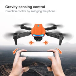 RC Drone With Camera 4K Dual Camera Mobile Control Quadcopter With Obstacle Avoidance -Children Toys Sale remote control drone 3