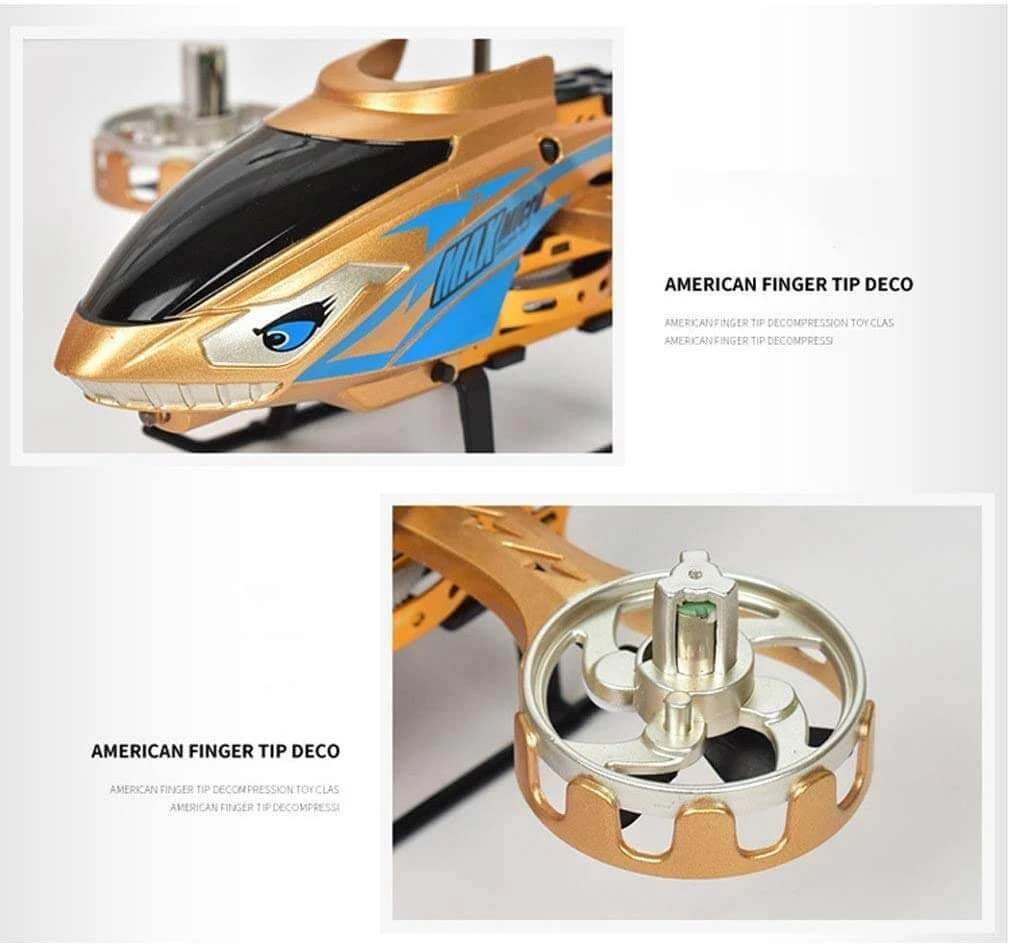 Alloy RC Helicopter 2.4G Aircraft Remote Control Plane With Side Fly For Kids Birthday Gift 6 Alloy RC Helicopter 2.4G Aircraft Remote Control Plane With Side Fly For Kids Birthday Gift - Image 6