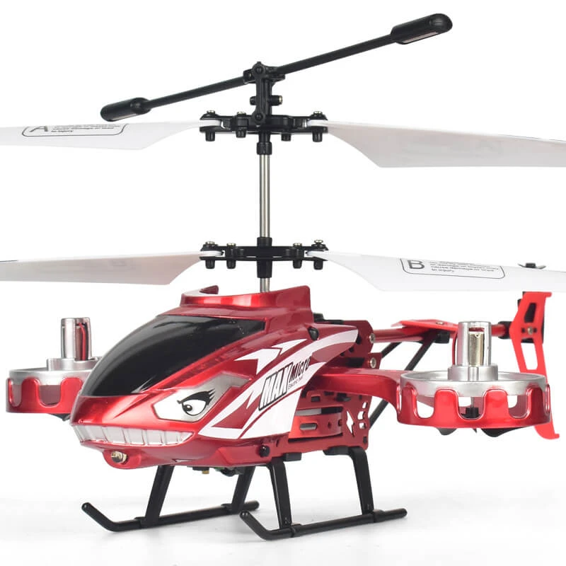 Alloy RC Helicopter 2.4G Aircraft Remote Control Plane With Side Fly For Kids Birthday Gift 2 Alloy RC Helicopter 2.4G Aircraft Remote Control Plane With Side Fly For Kids Birthday Gift - Image 2
