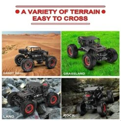 RC Car 2.4G Off-Road Remote Control Truck Alloy Shell High Speed Monster Toys -Children Toys Sale remote control monster truck rc car 9