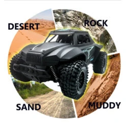 1:12 Remote Control Car High Speed RC Off Road Racing Vehicle All Terrain Electric Toy For Boys Girls Gift -Children Toys Sale remote control rc car 4