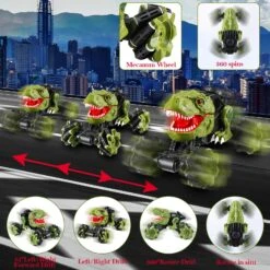 Remote Control Dinosaur Car Rechargeable T-Rex RC Car 360° Stunt Car With Music And Lights 20 Remote Control Dinosaur Car Rechargeable T-Rex RC Car 360° Stunt Car With Music And Lights -Children Toys Sale remote dinosaur car e808c01d 7106 4912 9554 c7216d890c03